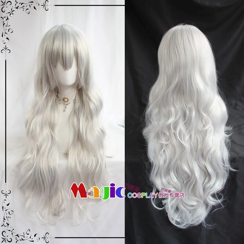 

80CM Arknights Nataliya Andreyevna Rostova Cosplay Wigs Роса Rosa Halloween Carnival Cosplay Costume Accessories