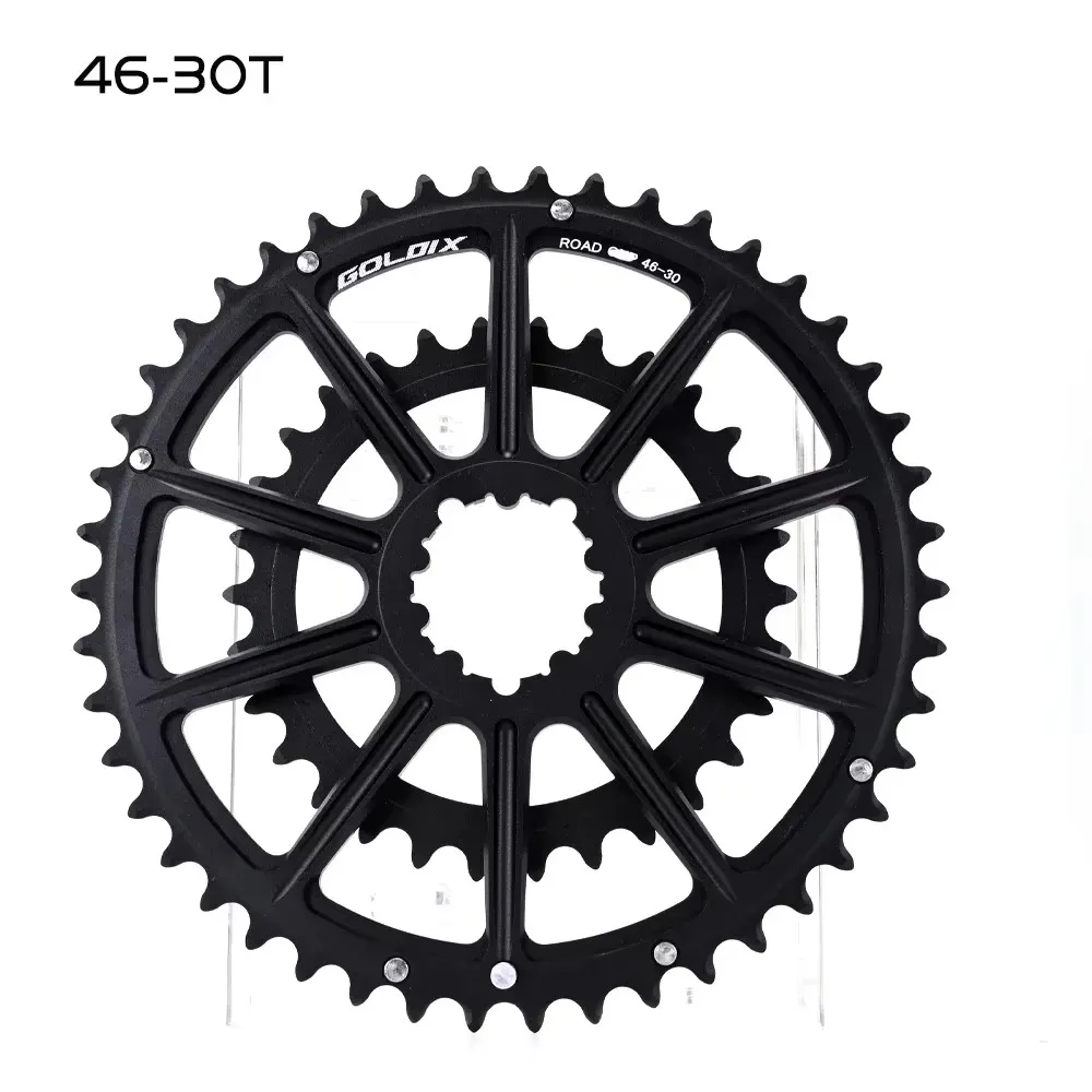 GOLDIX 22/20 スピードダブルチェーンリング 50-34T 52-36T 53-39T