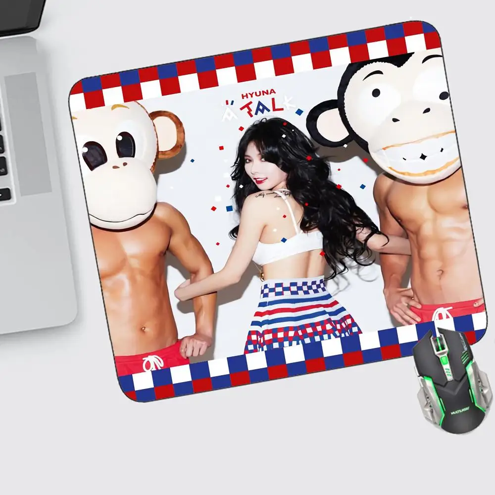 

Kim Hyun A Mouse Pad Small Gaming Accessories Keyboard Computer Offices Desk Mat Pc Gamer Non-slip Rubber Mousepad