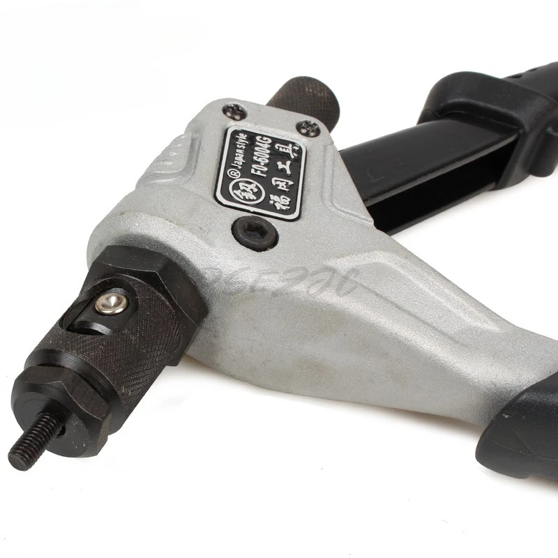 Strumento per pistola per rivetti per dadi per rivetti di livello industriale per risparmiare manodopera con impugnatura comoda e pistola per tirare il nucleo manuale