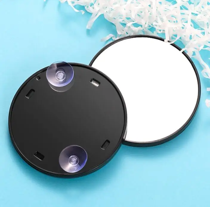 15x makeup mirror With Two Suction Cups Cosmetics Tools Round Mirror Magnification