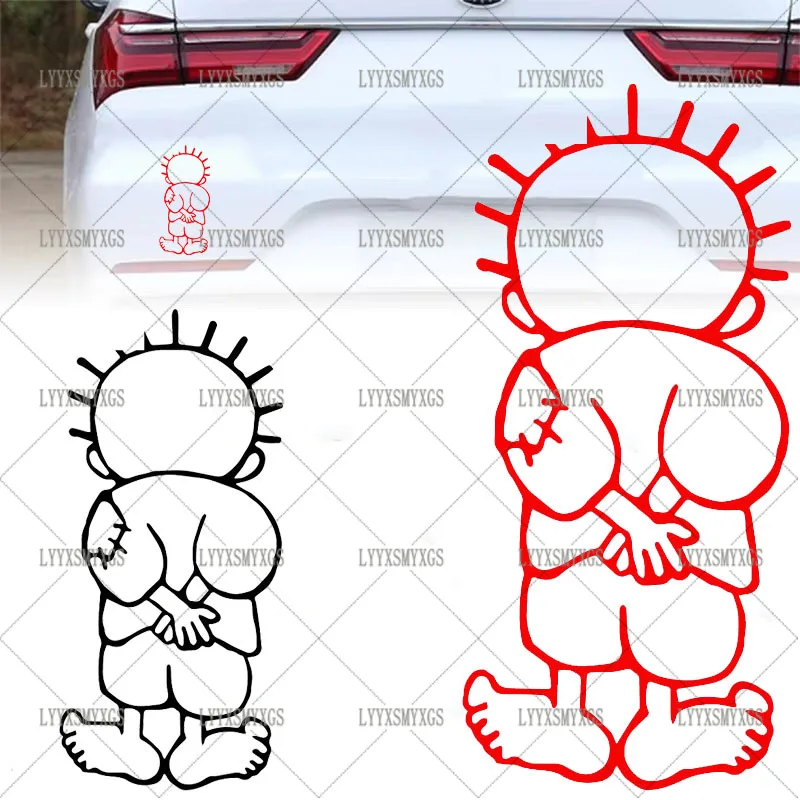 

Self-Adhesive Custom Personality Handala Hanzala Car Stickers Waterproof Sunscreen Vinyl Decal PVC wholesale Car Accessories
