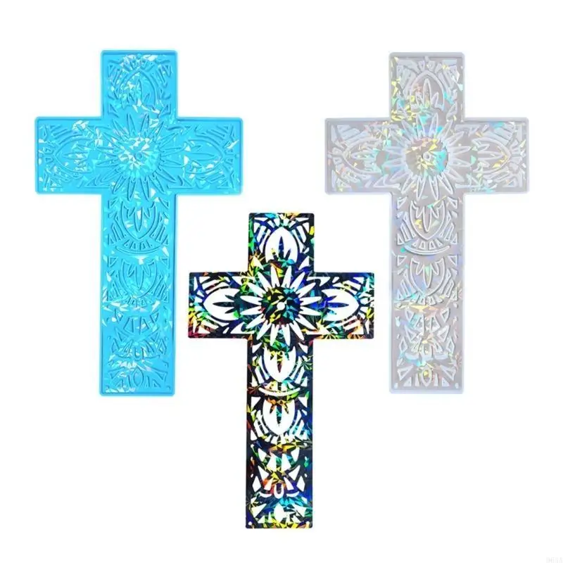 

Versatile Silicone Mould for Crosses Plaster Holders Artistics Home Accent 964A