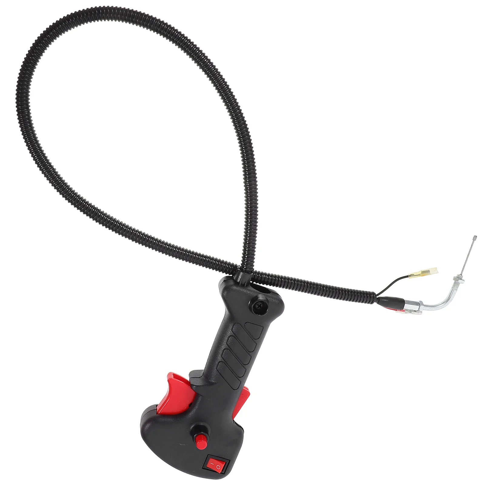 

Ergonomic Right-Hand Trimmer Handle Plastic with Complete Throttle Trigger Switch Cable Lawn Care Strimmer Handle Replacement