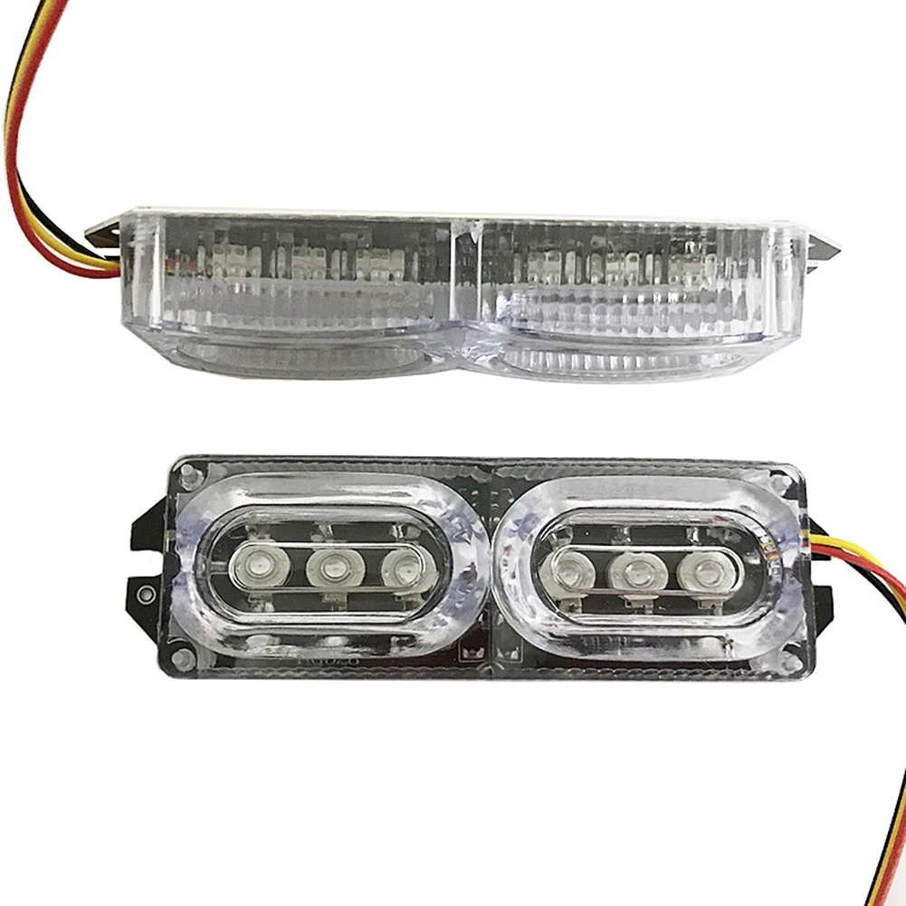 Luz LED de intermitente de freno para motocicleta, lámpara de emergencia con Flash estroboscópico de parada trasera de advertencia para motocicleta,