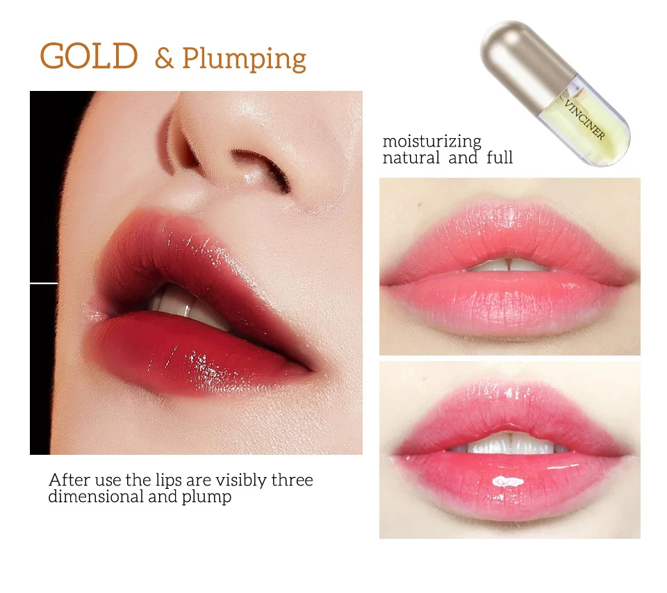 3 Frucht-Lippenglasur-Set + 2 Ingwer, Minzpflanzen-Lippenvergrößerungsflüssigkeit, matt, matt, antihaftbeschichtet, flüssiger Lippenstift