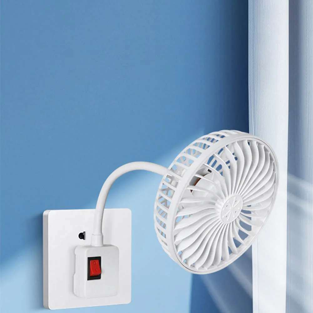 Personal Size Air Fan with 5W Power 360 Degree Rotation and Aromatherapy Diffuser for Home Kitchen and Office Use