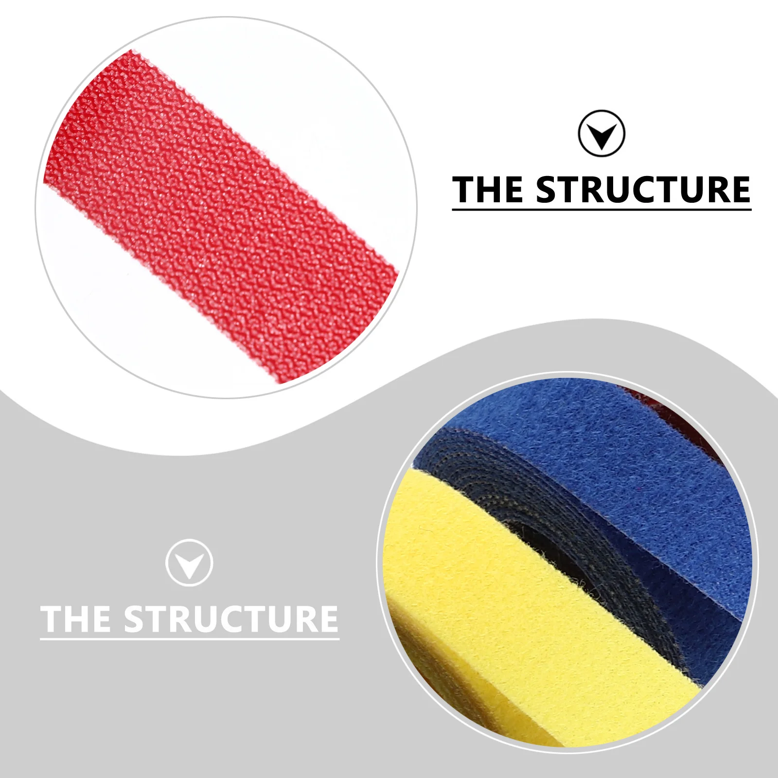 

6pcs 1.5M Reusable Cable Ties Hook Loop Straps Cord Organizer Wire Management Fastening Cables Diy Home Office