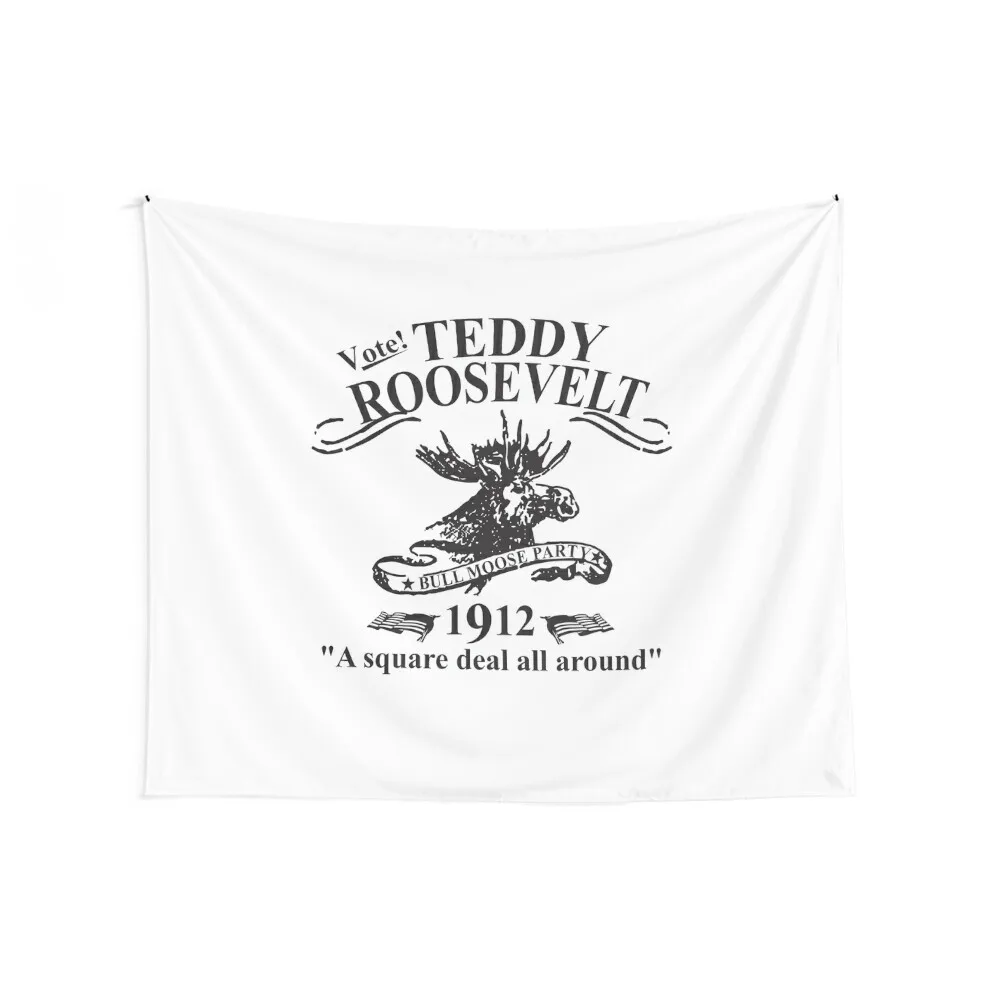 Teddy Roosevelt Bull Moose Party Tapestry Cute Room Things Home Decoration Accessories Tapestry