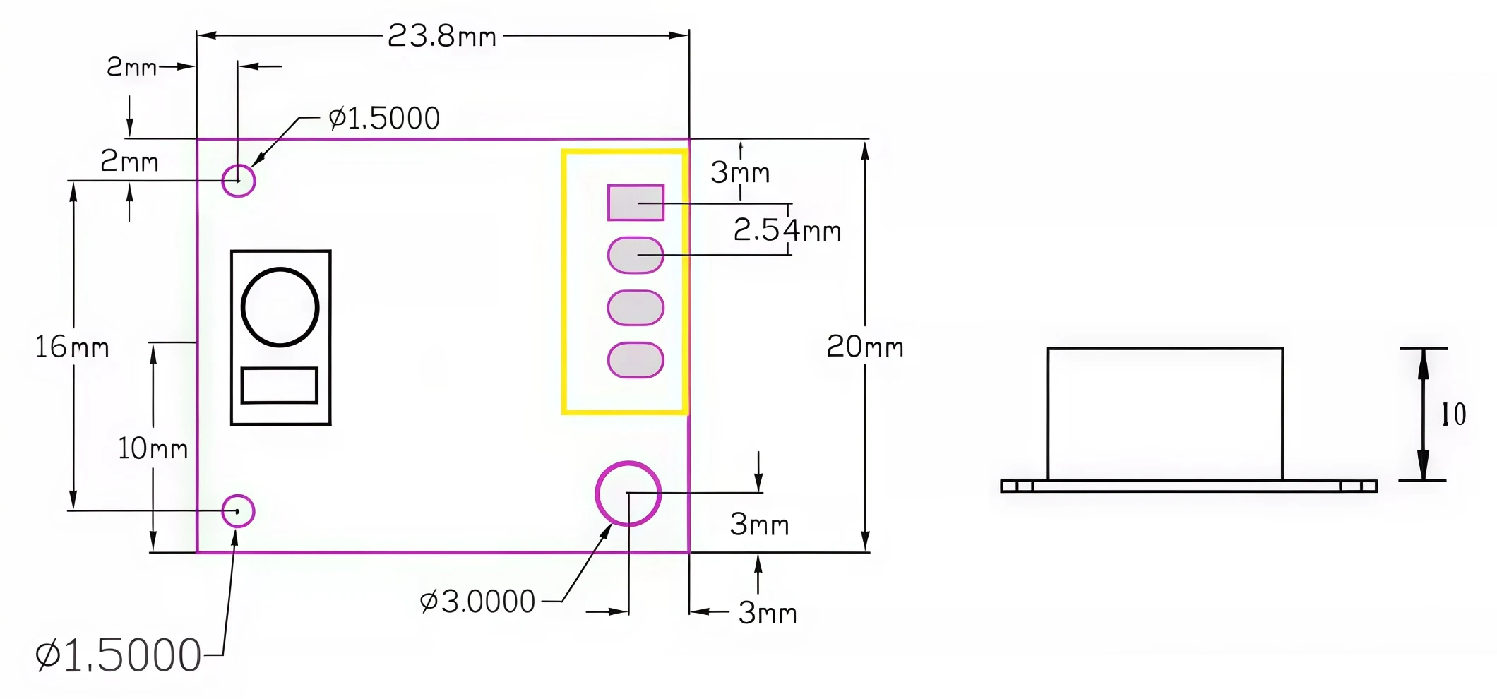 Elektrochemisches CO-Gassensor-Modul 0-1000PPM UART-Seriell-Ausgangsplatine für Arduino STM32 ESP32 DIY Smart Home – Detail 1