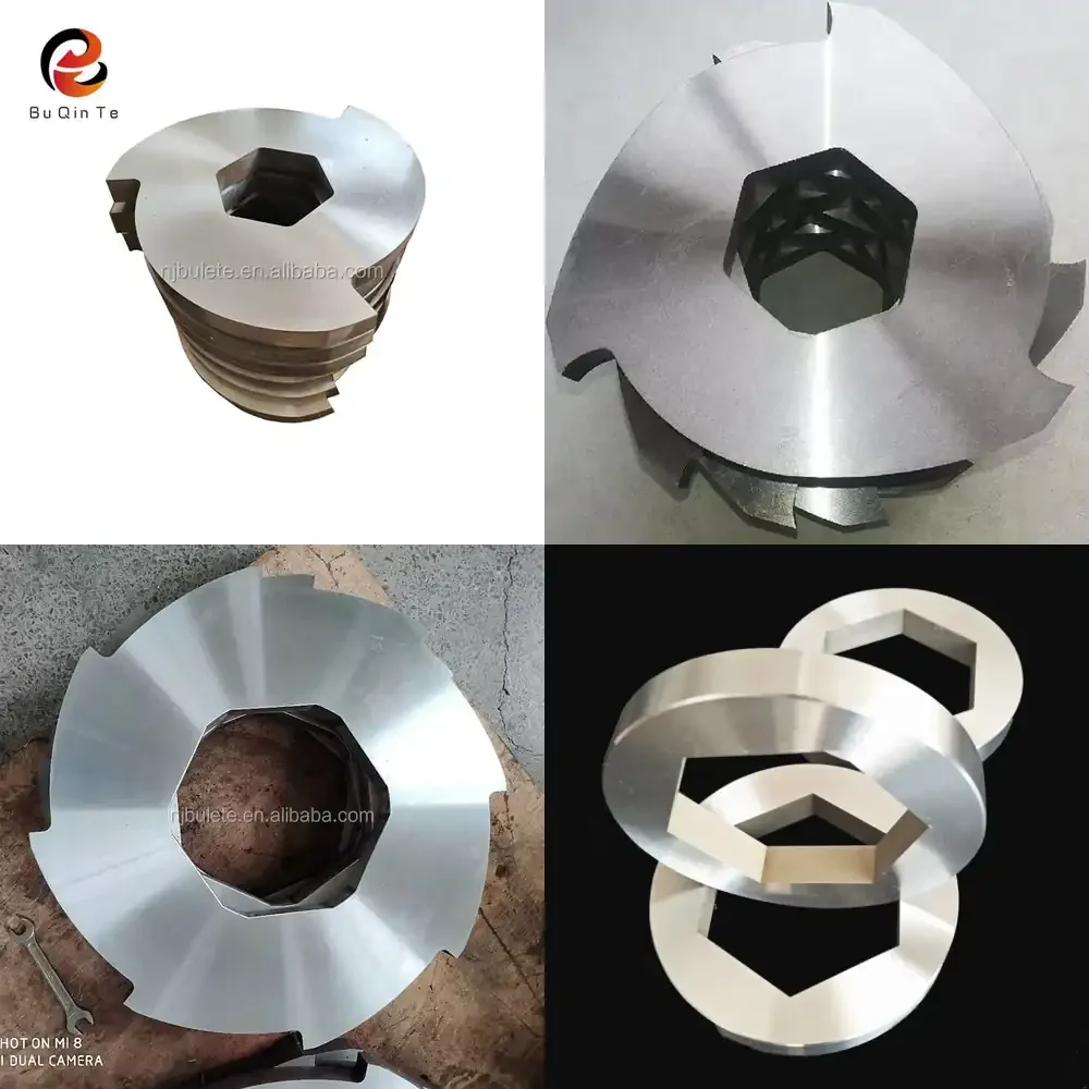 

Double Shaft Shredder Blades and Knives for Shredding Used Tires Blade Type Shredder