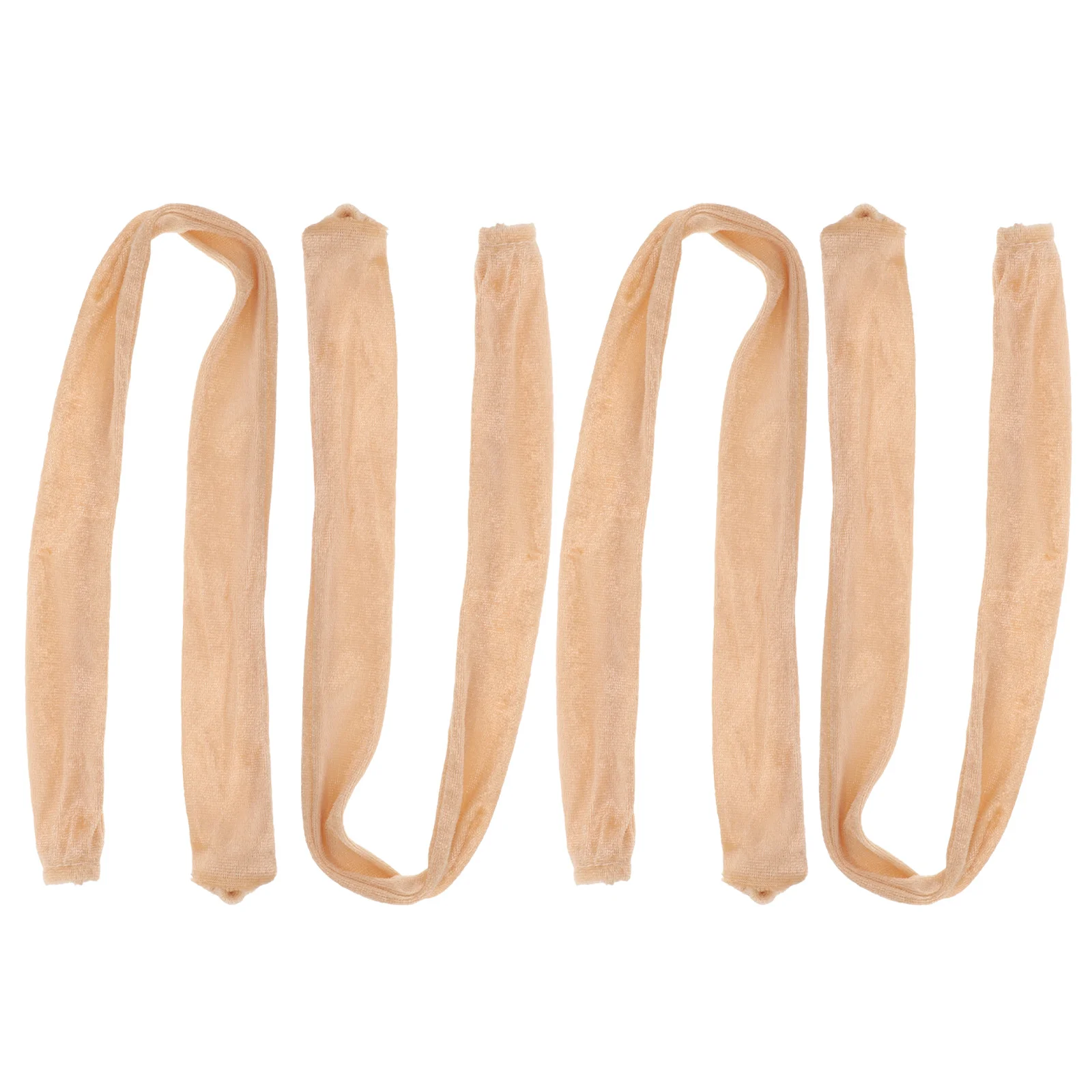 4Pcs Chandelier Chain Cover Cloth Lamp Accessory Easy Install Washable Rustproof Home Decor Light Pull Chain Extender Sleeve