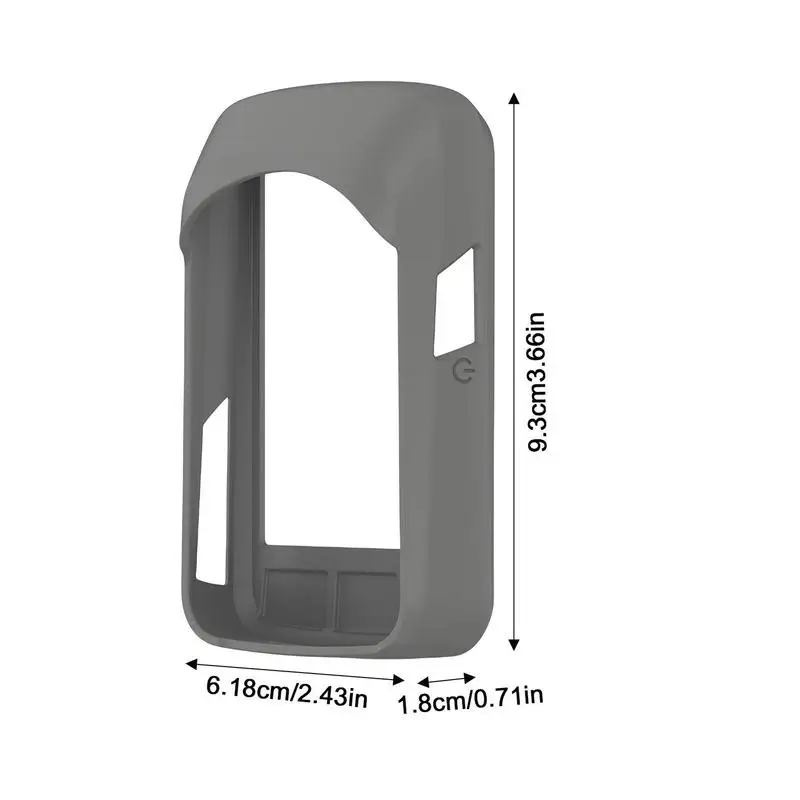 Противоударный силиконовый чехол для телефона с защитой от падения, портативный протектор экрана для Wahoo Element Roam2 (WFCC6), сделайте компьютер