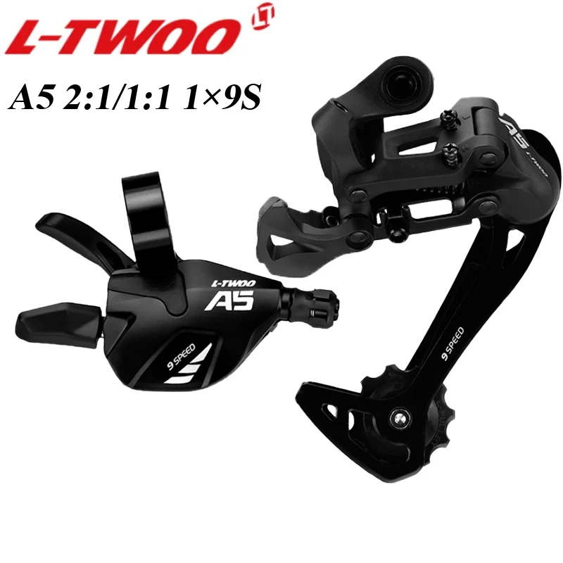 LTWOO A5 1X9 9 Speed 2:1 1:1 Shifter Lever 9s Rear Derailleurs Trigger Bike Groupset 2 Kits Switches Compatible For Shimano