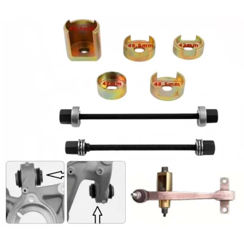 Ball Joint Boot Installer Tool for Rear Knuckle, Lower Arm Boot Removal and Press Kit