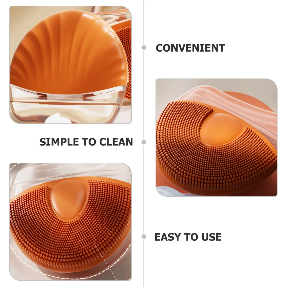 Silicone Face Washing Tool Smooth Edge Facial Massage Scraper For Double Chin Reduction Guasha Tool Face Scraping Board