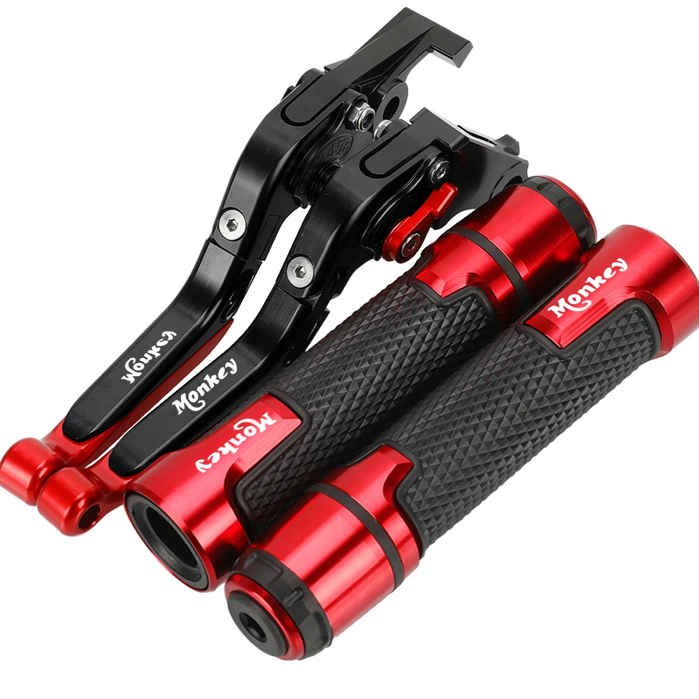 

2022 2023 Motorcycle Brake Clutch Levers Folding Extendable Lever Handlebar Grips FOR Honda MONKEY 125 Monkey 125 2019 2020 2021