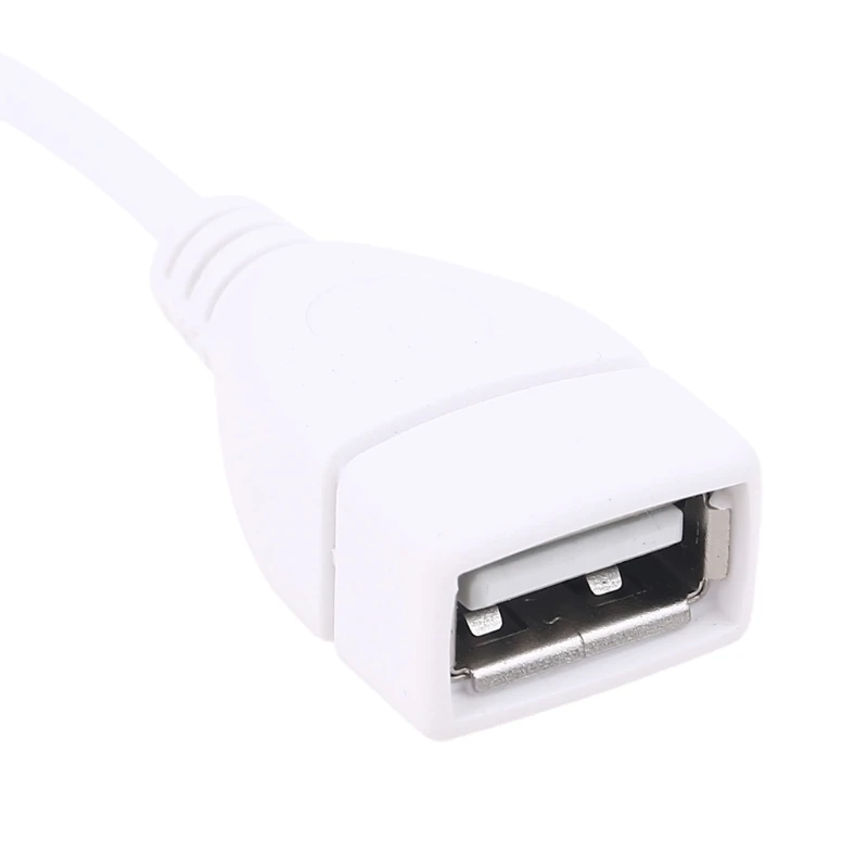 USB 2.0 Extension Cable with for Table Lamps White Dropship