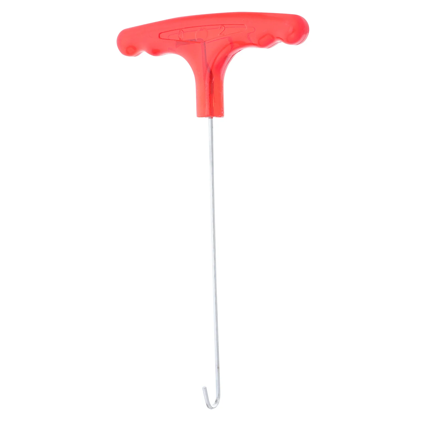 Narzędzie do wymiany głowic, metalowy ściągacz w kształcie litery T do demontażu i montażu karoserii, elastyczny regulator sznurka, akcesorium do majsterkowania.