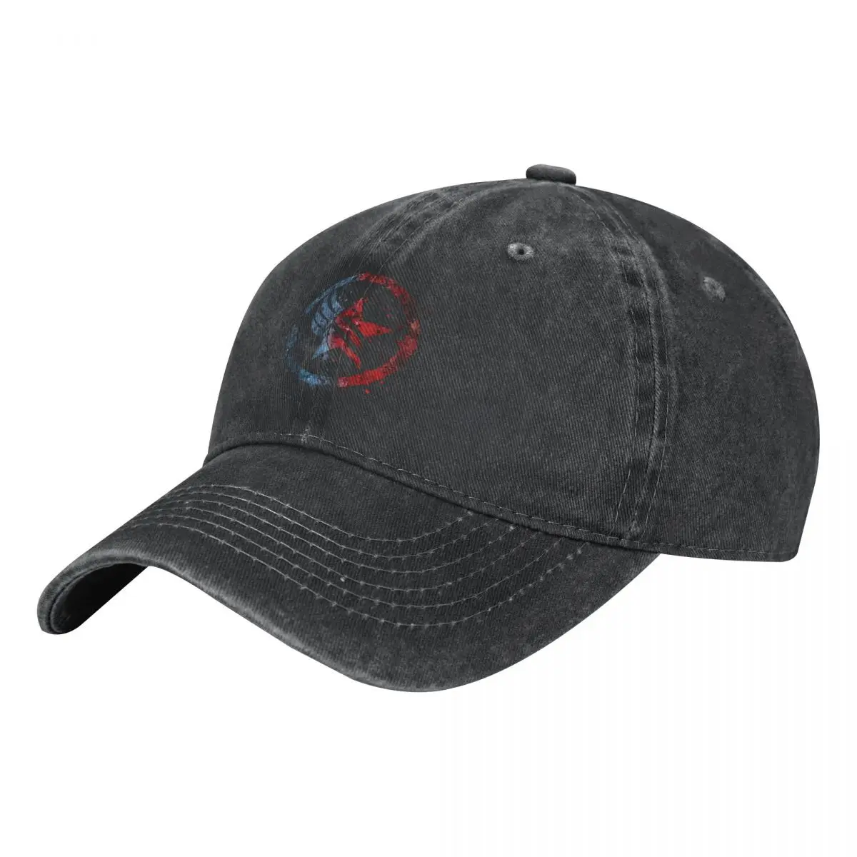 Mass Effect Game Multicolor Hat Peaked Women's Cap Renegade Paragon Combo Splatter Personalized Visor Protection Hats