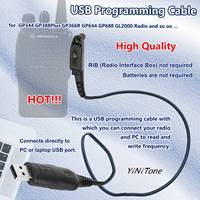 Write frequency line for Motorola Radio GP328Plus GP338Plus GP644 GP688 GP344 GP388 EX500 Walkie Talkie USB Programming Cable