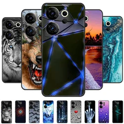 For Tecno Camon 20 Premier Case Cool Animals Shockproof Soft Silicone TPU Phone Cover For Tecno Camon20 Premier 5G CK9n Fundas