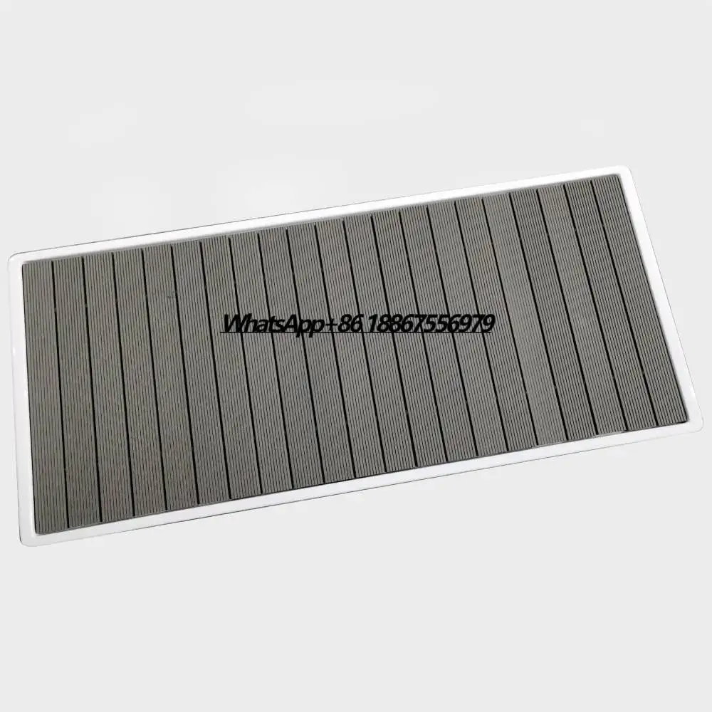 

Icegalax Wooden Bath Shower Mat Non-Slip Waterproof Large Bathroom Floor Mat Cold Plunge Basin for Indoor Outdoor