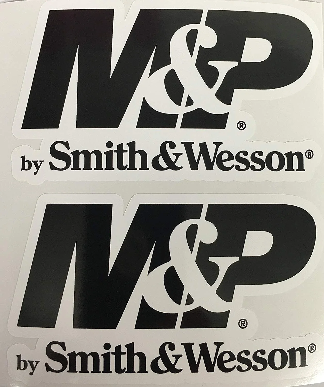 For x2 SBD Decals Smith & Wesson M  P AR15 Die Cut Decal Car Sticker