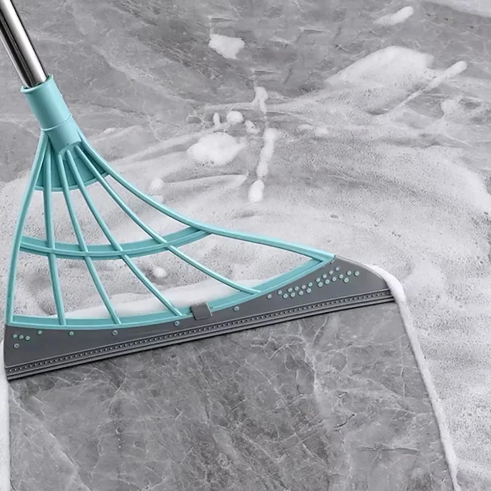 Escoba de goma mágica de silicona, escoba para polvo de mano, escoba para limpieza de suelo del hogar, limpiaparabrisas, fregona para baño, herramientas de brujas