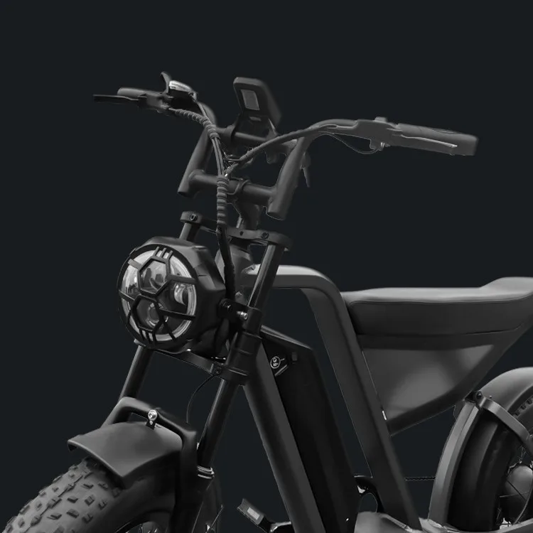 مصباح أمامي LED عالي السطوع مقاوم للماء - شعاع الاختراق للدراجات الإلكترونية والدراجات النارية على الطرق الوعرة والدراجات الكهربائية الثلجية #2