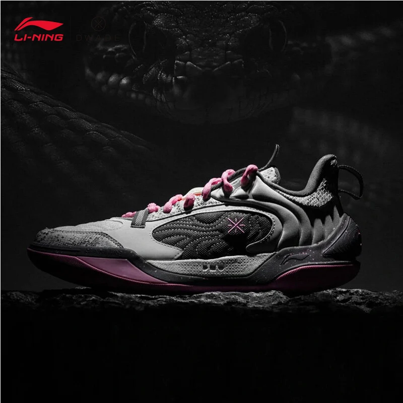 LI-NING Wade ICE 2 V2 zapatos de baloncesto para hombre, zapatos profesionales, cojín portátil, zapatos deportivos cómodos ABPV001