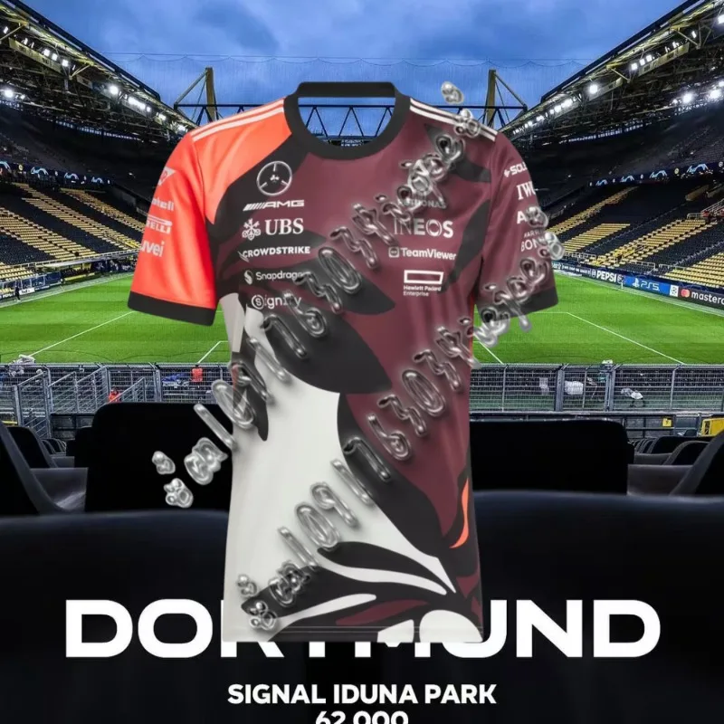 

2025 New Arrival Mens F1 Special Edition Miami GP Team T-Shirts Women's 3D Print Quick-dry Tees Training Tops Moto Racing Jersey