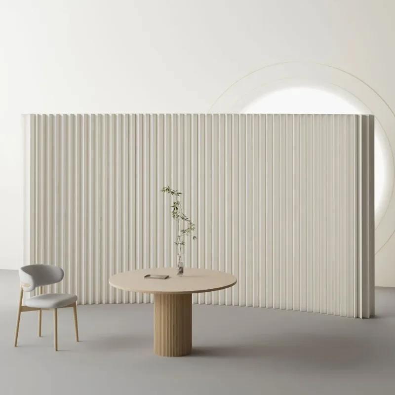 Screen partition Office activities, living room exhibition Commercial folding mobile paper screen