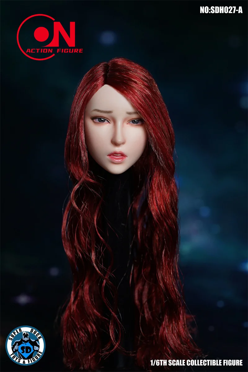 سوبر داك 1/6 SDH027 أنثى مثير رئيس نحت الشعر زرع رئيس نحت نموذج صالح 12 ''الجندي شاحب عمل الشكل دمى الجسم #3