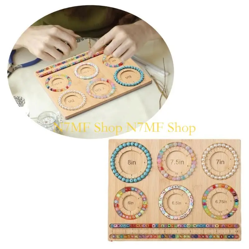 

N7MF Beadging Bearging Bearging Bearging для ювелирных изделий изготовления портативных браслетных и ожерелья коврик для изделий