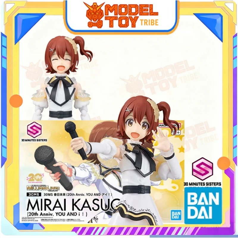 

In-Stock Japan Bandai Original Anime 30MS Mirai Kasuga (20th Anniv. YOU AND i!) Model Kit action figure Model Toy collector Gift