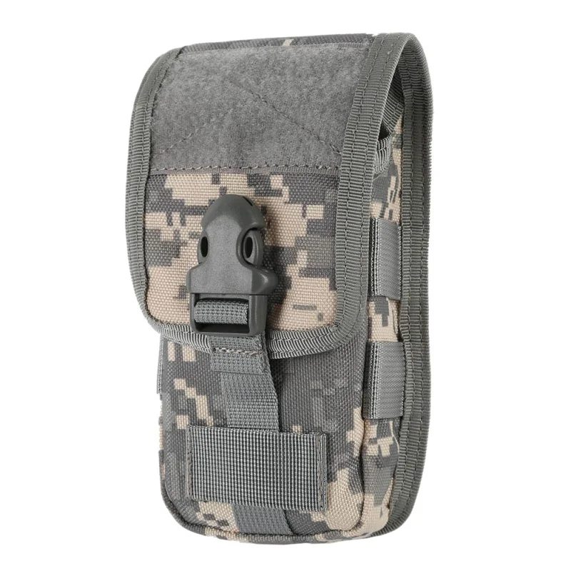 Mobile Phone Bags Tactical Camo Belt Pouch Bag Backpack Attachment Outdoor Camping Hiking Hunting Keys Waist Bags for Men Women