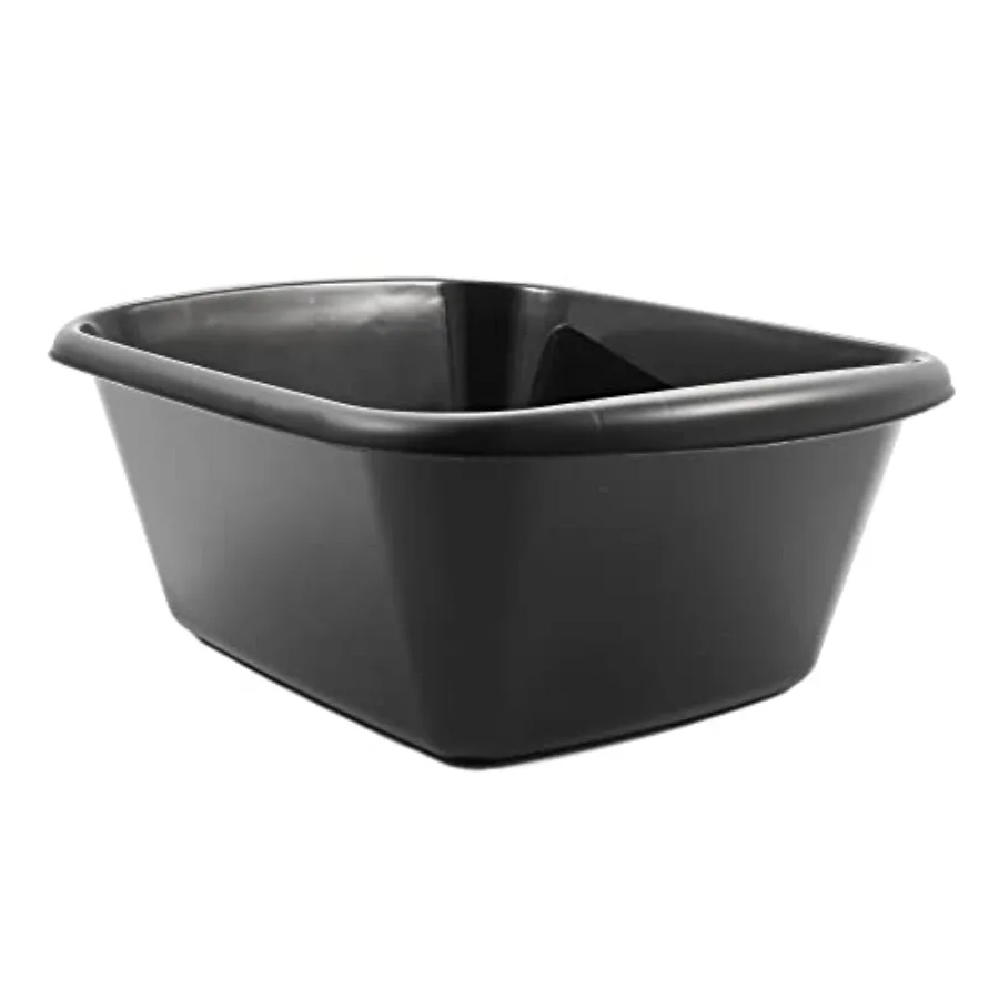 

RV/Marine Mini Dish Pan Holds Up to 9 Quarts Dishwasher Safe Black 43515