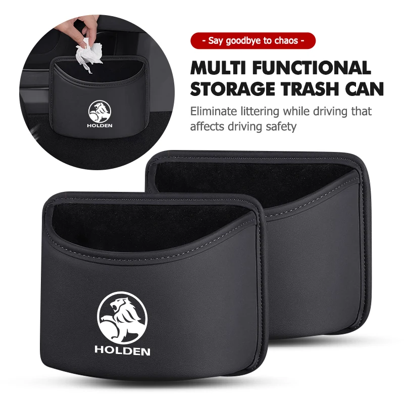 

Car Garbage Bin Storage Bag Trash Can Hanging Accessories For Holden Astra Commodore Monaro Trailblazer Colorado
