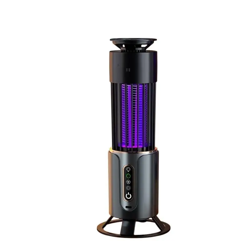 2-in-1 Anti Mosquito Killer Lamp Silent Electronic Bug Trap Safe for Baby Kids Home Bedroom Office Outdoor Use