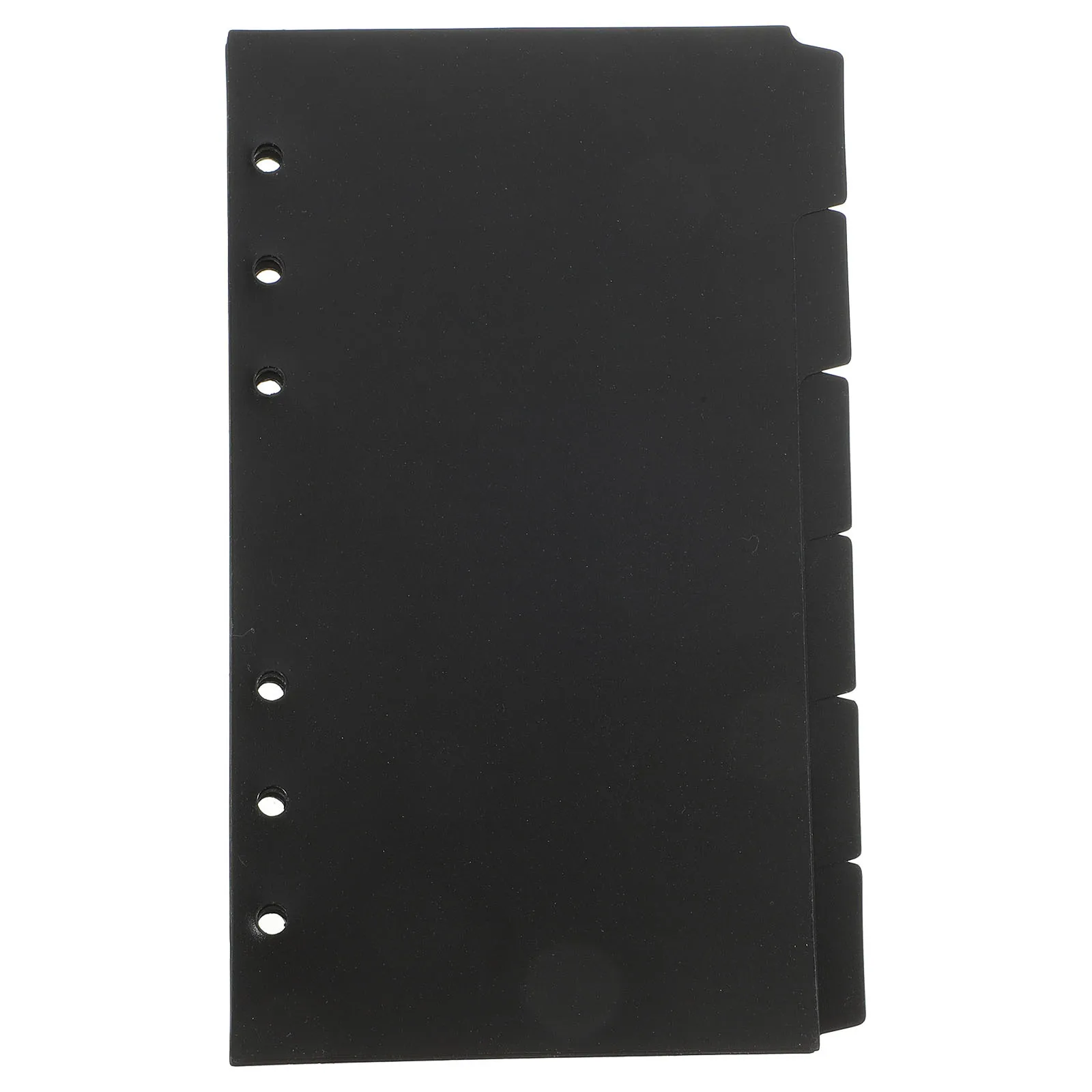 แผ่นแบ่งหมวดหมู่พลาสติก 18 แผ่น พร้อมแถบเขียนได้ สำหรับแฟ้ม สมุดโน้ตแบบถอดได้ จัดระเบียบเอกสาร