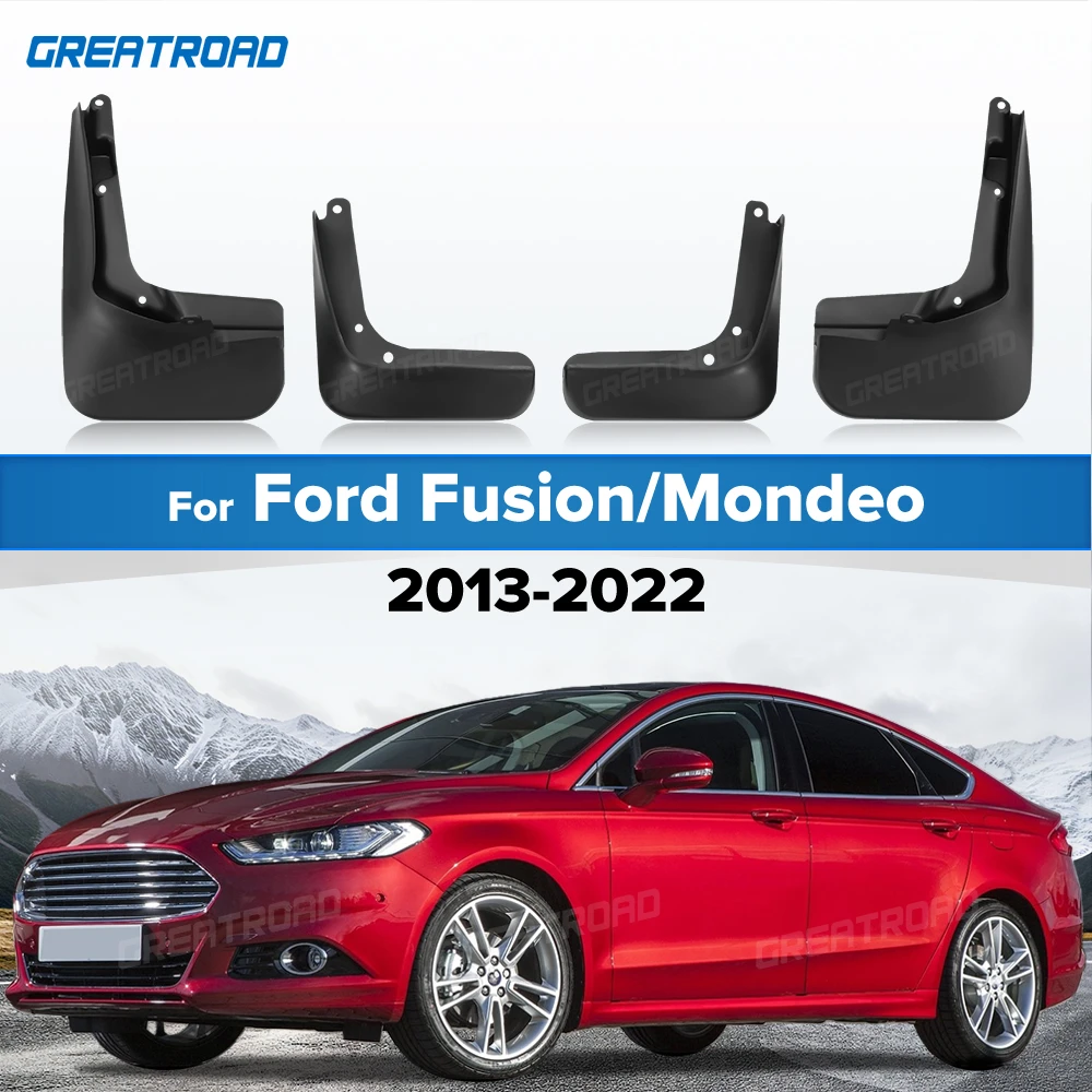 Mudguards Mud Flaps For Ford Fusion/Mondeo 2013-2022 2017 2018 2019 2020 2021 Fender Mudflaps Splash Guards Car Accessories