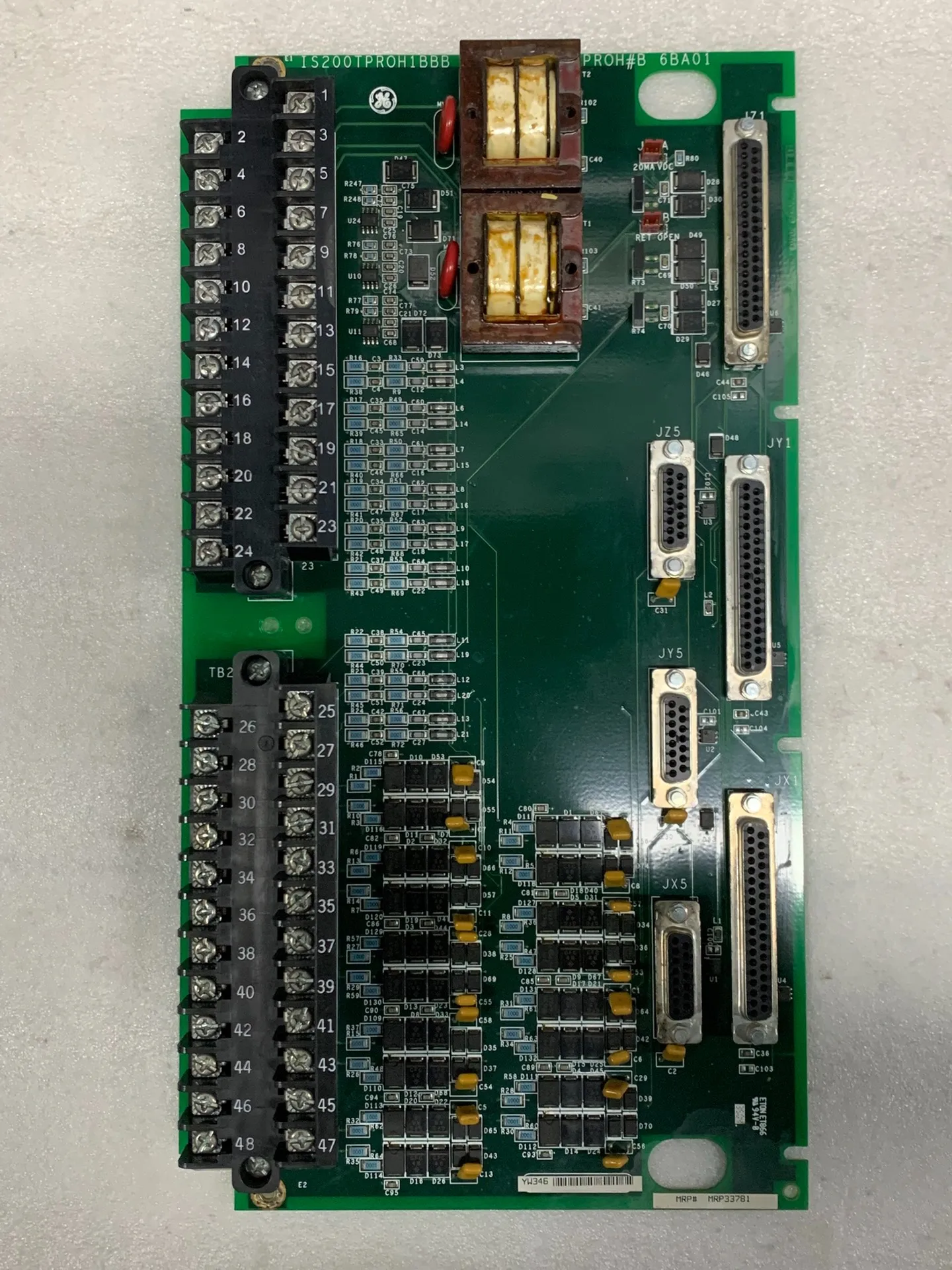 Scheda controller IS200TPROH1BBB per GE