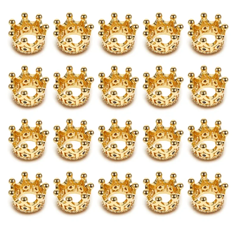 

Mini Crowns Decoration Jewelry Decorations Zircon Miniature and Tiaras Golden Man