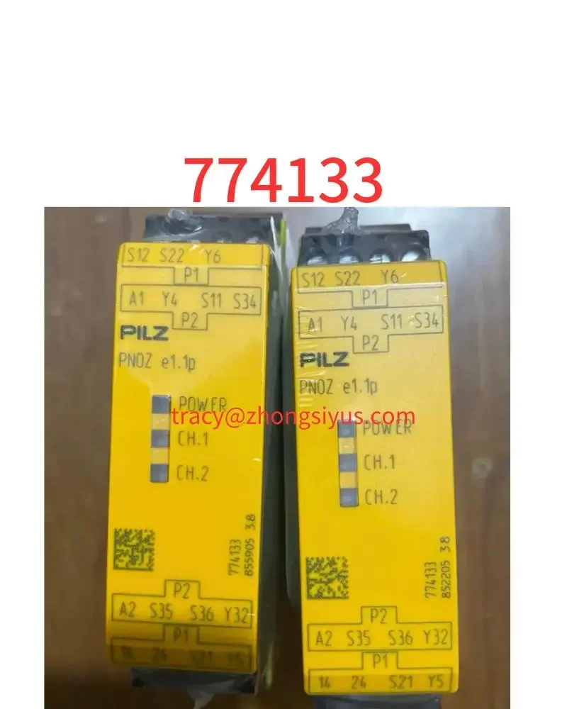 

New PNOZ (safety relays) PILZ E1.1P 774133