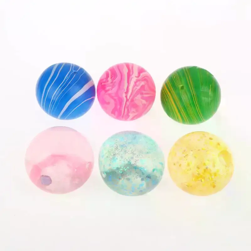 Toy Squeeze Fidget Colorful Adults Kids Ball Stress Relief Anti Anxiety Crystal Decompression Gadget Fun For