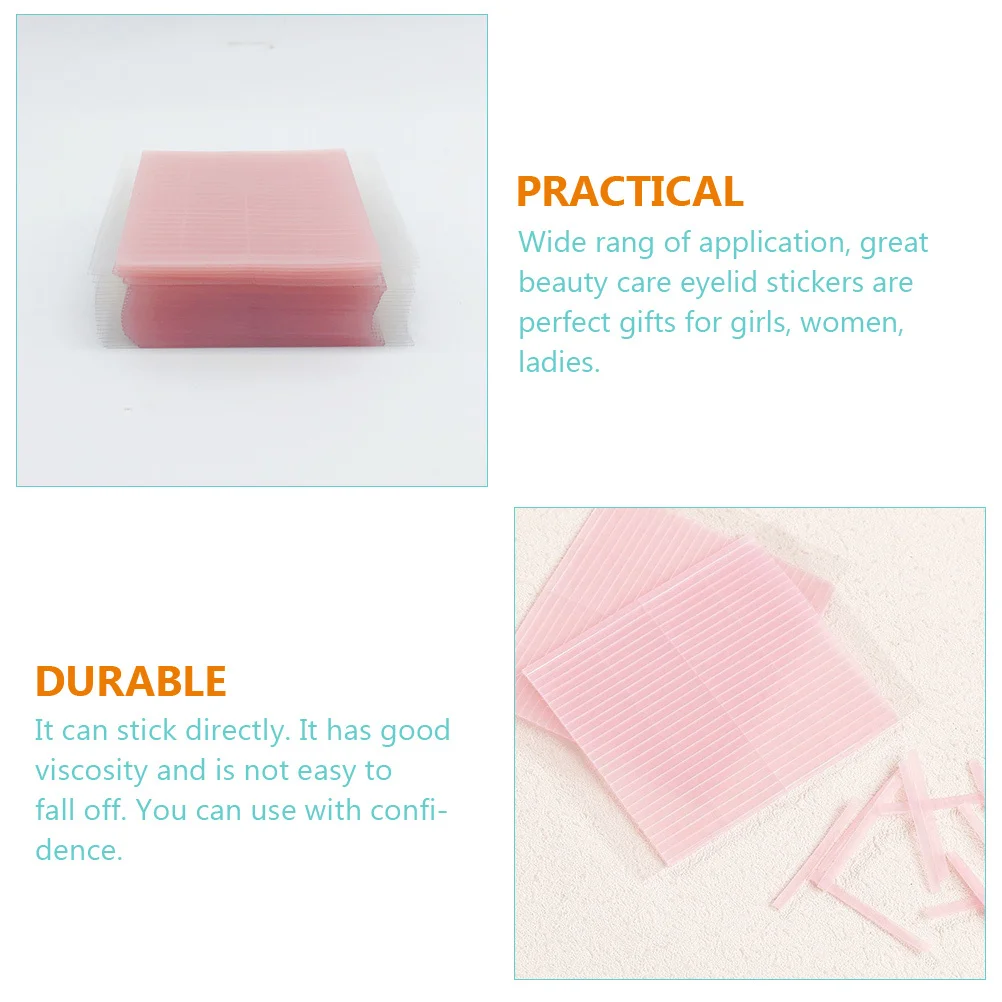 Onzichtbare dubbele ooglidstickers Natuurlijke vezeltape voor vrouwen Oogmake-up Tool Lichtgewicht ademende ooglidlifterstrip