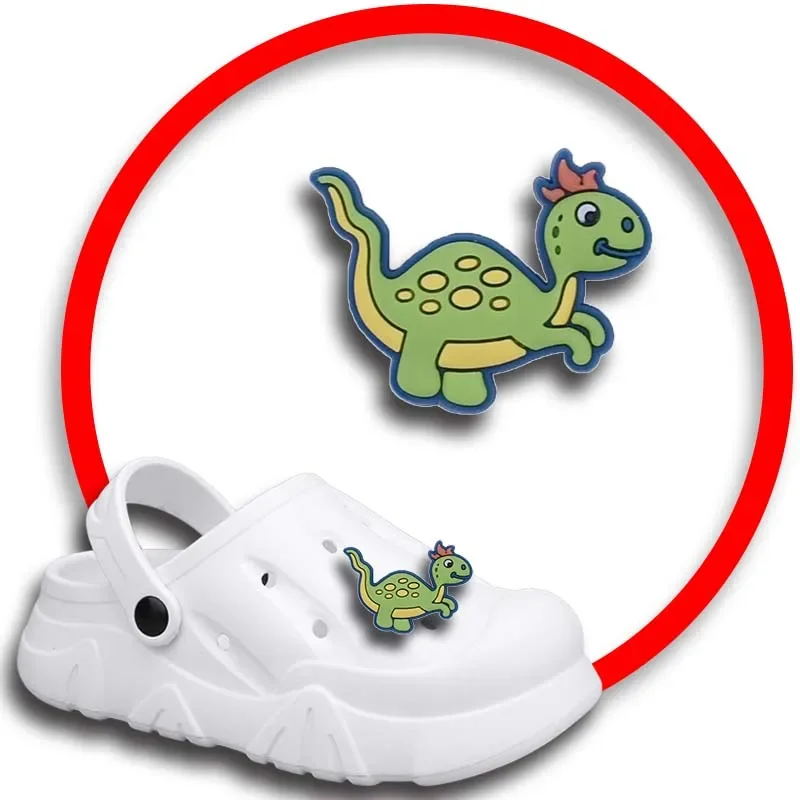 Pack Pins for Crocs Charms Shoes Accessories Dinosaur Decoration Jeans Women Sandals Buckle Kids Favors Men Badges Boy Girl Gift