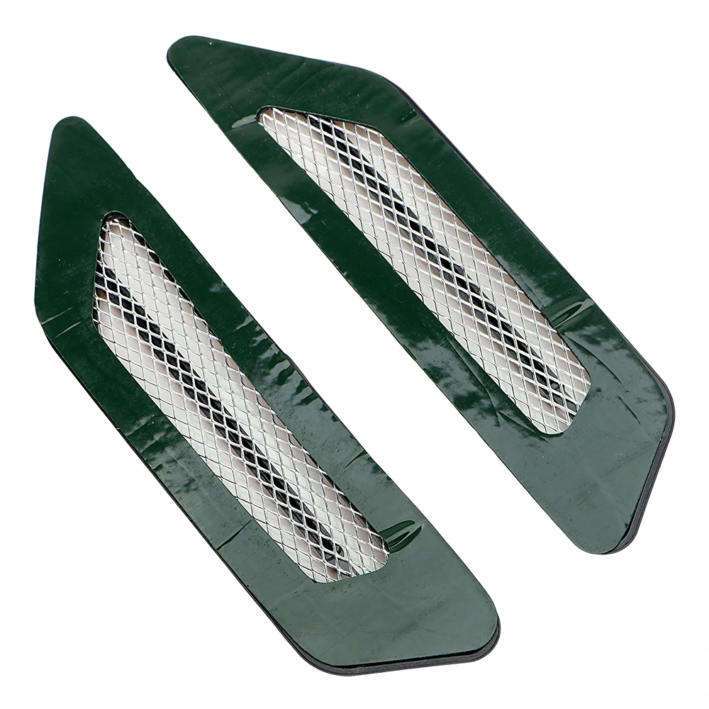 2 stücke 3d Auto Aufkleber DIY kreative gefälschte Entlüftung Kiemen Design Haube Motorhaube Tür Dekoration Außen Offroad 4x4 Auto Zubehör – Detail 6
