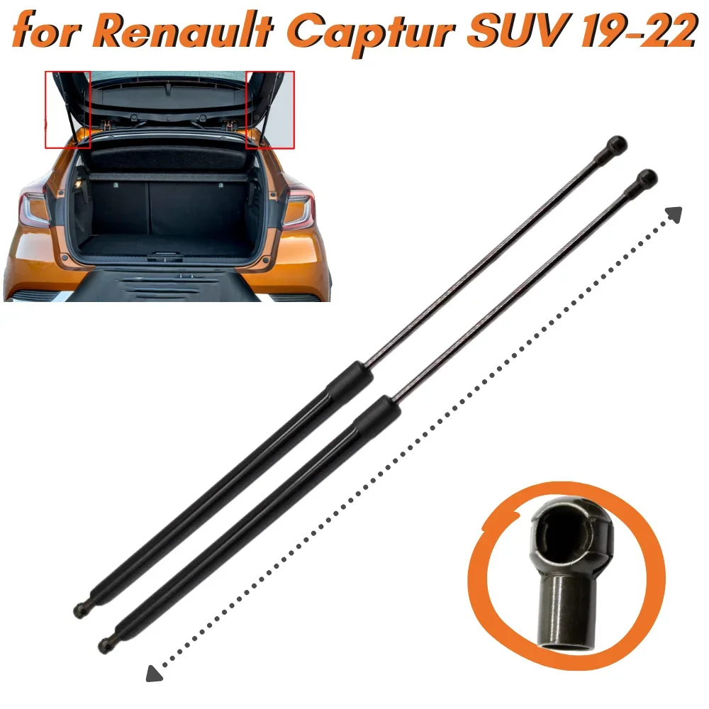 

Qty(2) Trunk Struts for Renault Captur SUV 2019-2022 Lift Supports Shock Gas Struts Springs Tailgate Rear Trunk Boot Dampers